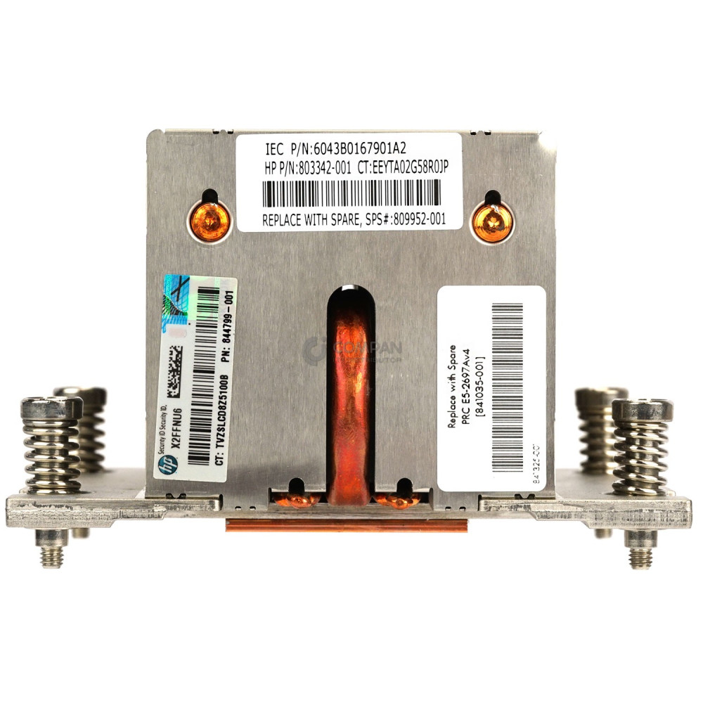 809952-001 HP HEATSINK FOR HPE APOLLO 4200 G9